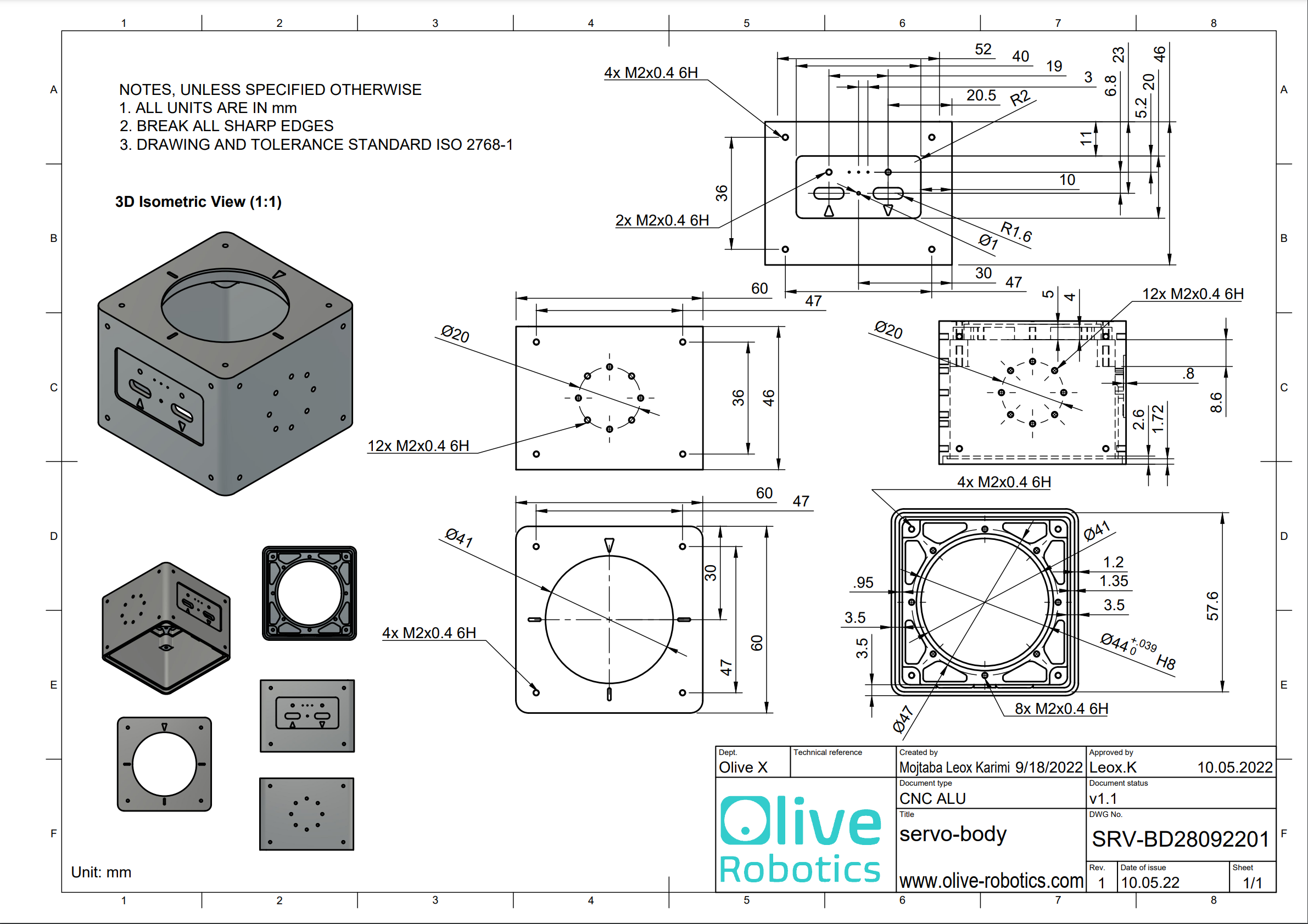 Olive-Servo_Body!